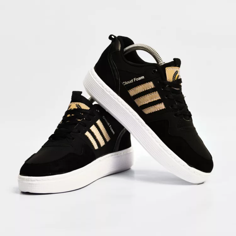 کتانی دخترانه کلودفوم مشکی کد 27241