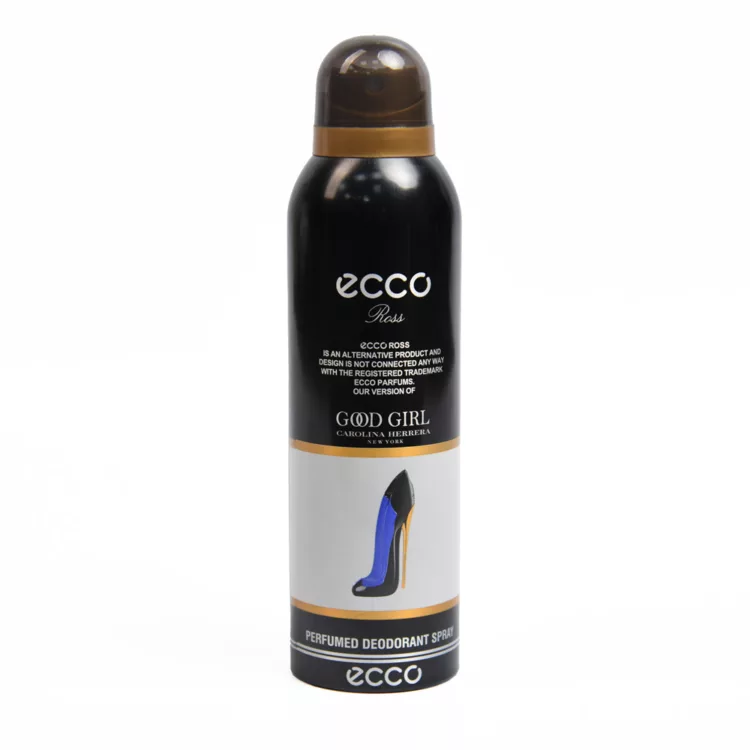 اسپری بدن زنانه اکو رز ecco ross مدل گودگرل