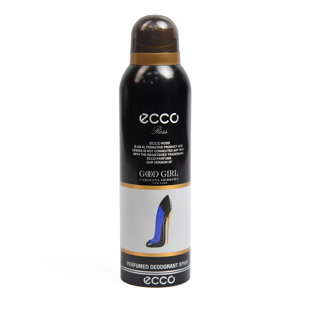 اسپری بدن زنانه اکو رز ecco ross مدل گودگرل