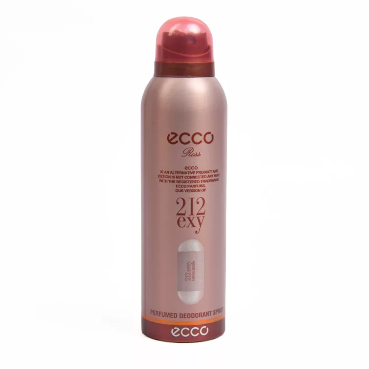 اسپری بدن زنانه اکو رز ecco ross مدل 212 سی