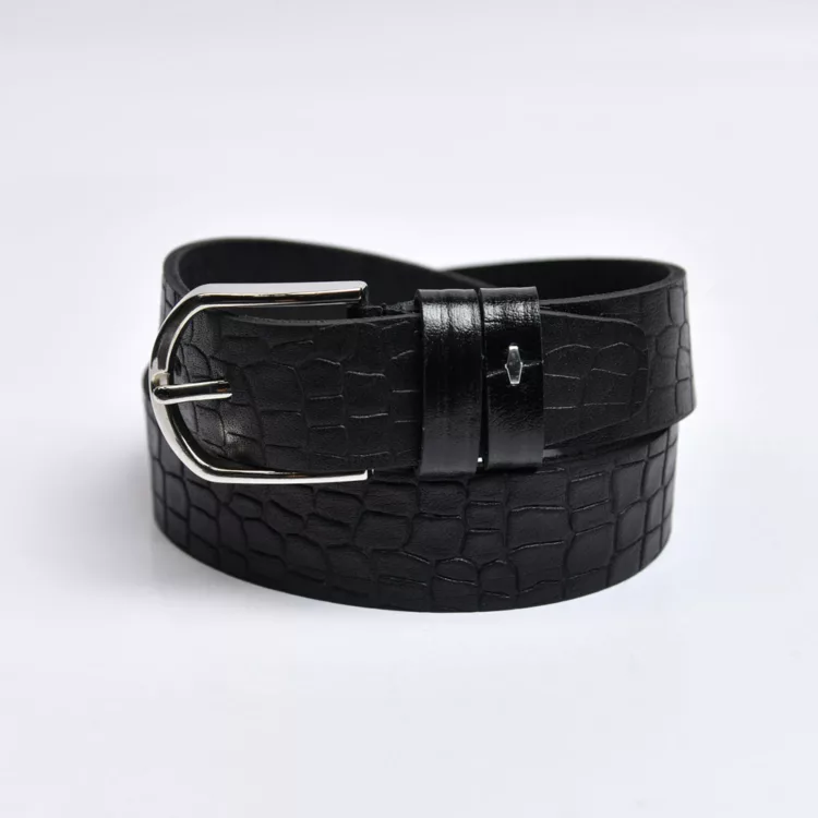 کمربند مردانه طرح سنگی کد 28018