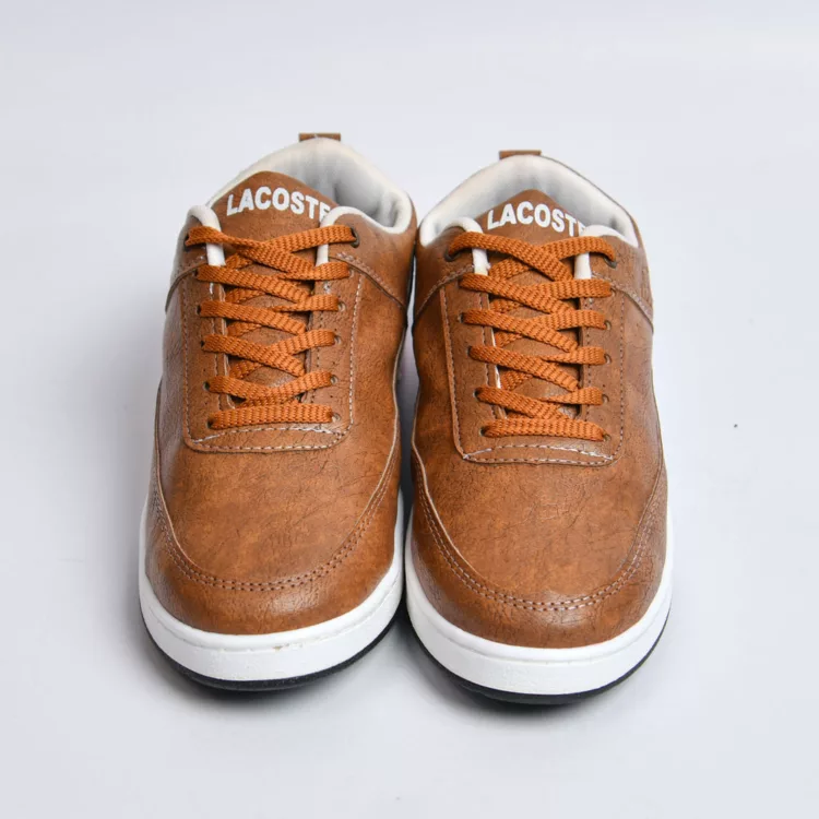 کتانی میانه لاگوست قهوه ای کد 28123