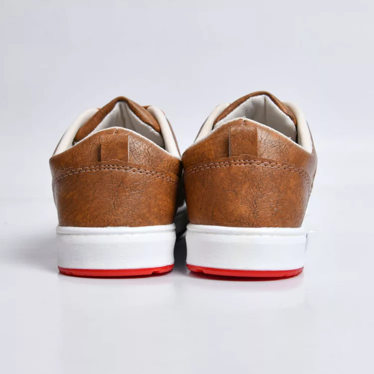 کتانی میانه لاگوست قهوه ای کد 28123