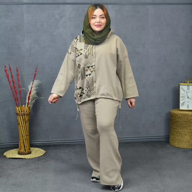 ست هودی و شلوار دخترانه کد 27986