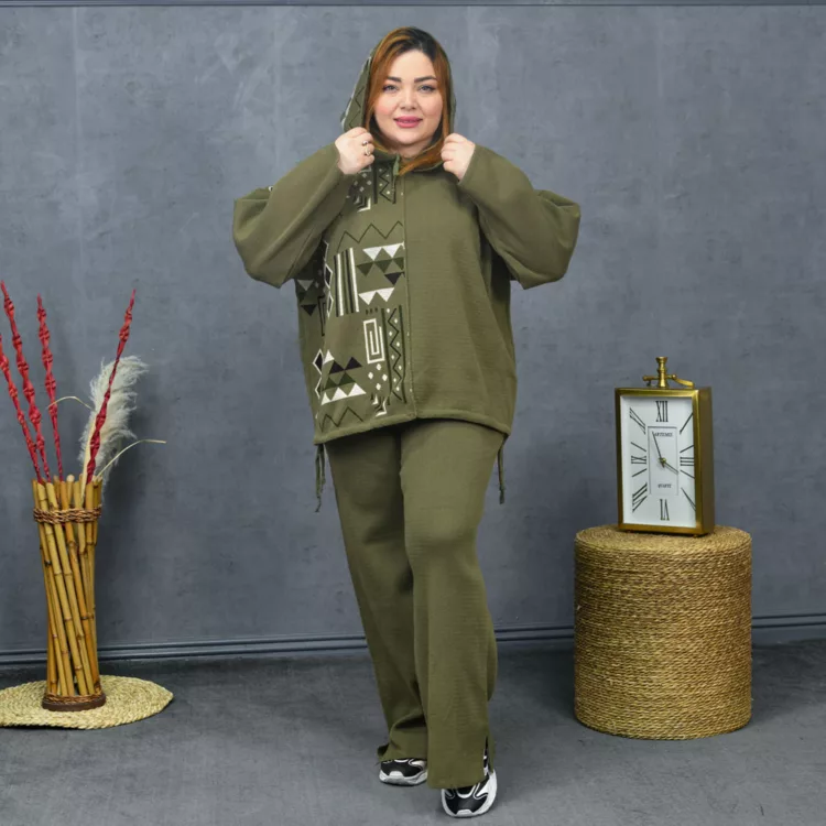 ست هودی و شلوار دخترانه کد 27986