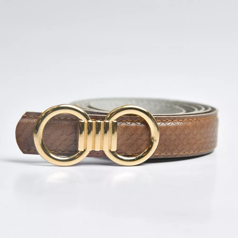 کمربند دخترانه قهوه ای کد 28157