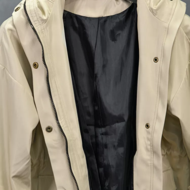 بارانی دخترانه کلاهدار کد 28188