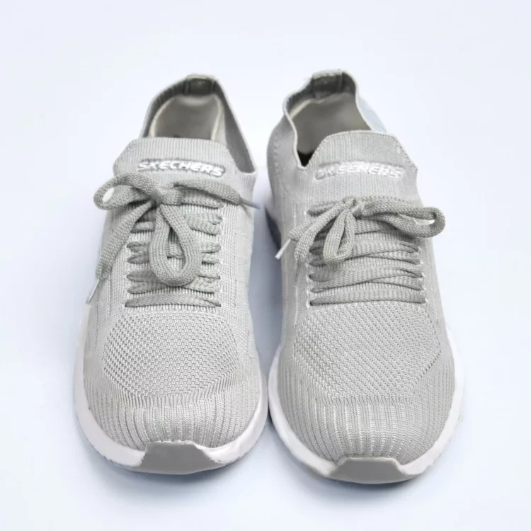 کتانی میانه اسکیچرز طوسی کد 25132