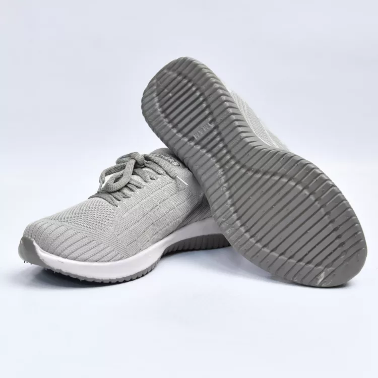 کتانی میانه اسکیچرز طوسی کد 25132