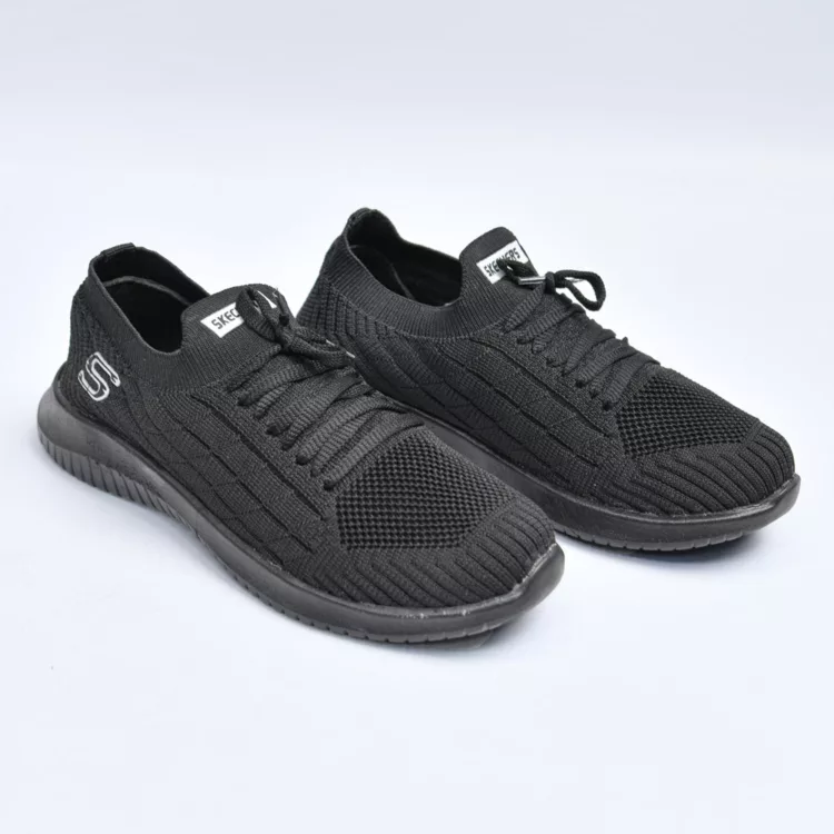 کتانی میانه اسکیچرز مشکی کد 28146