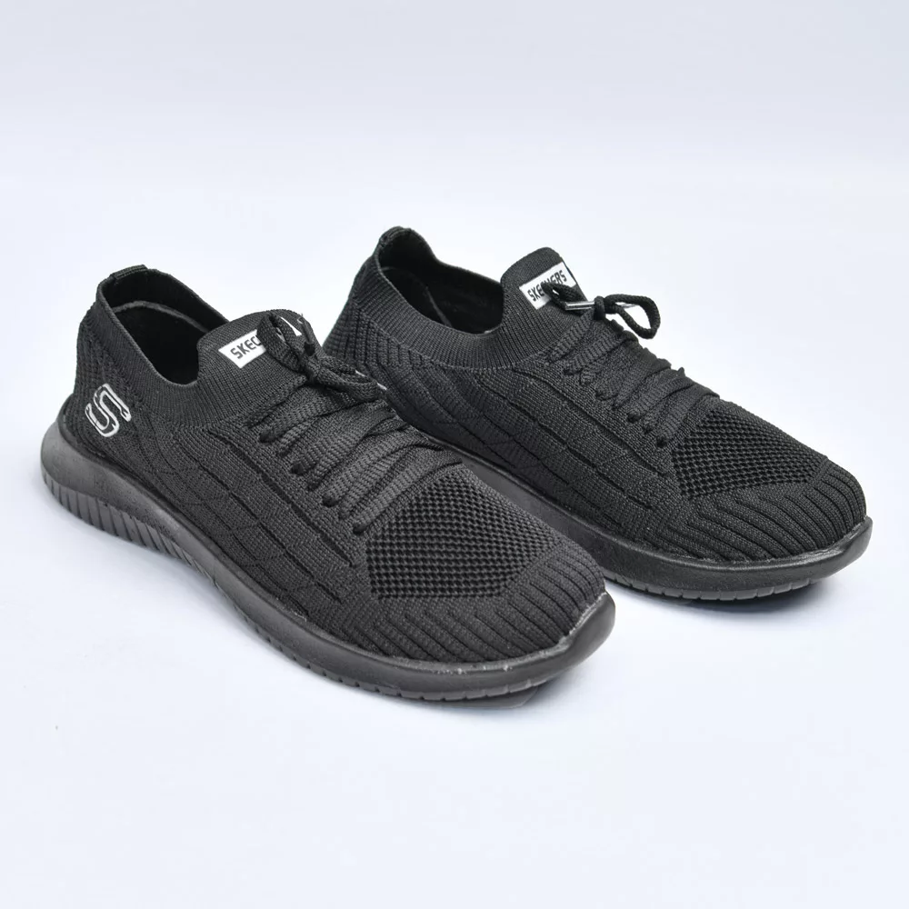 کتانی میانه اسکیچرز مشکی کد 28146