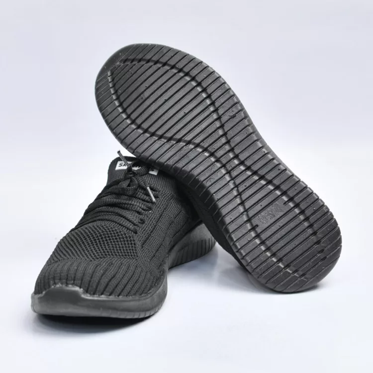 کتانی میانه اسکیچرز مشکی کد 28146