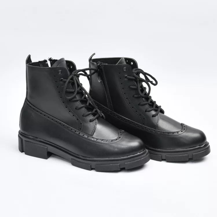 بوت دخترانه مشکی کد 28034