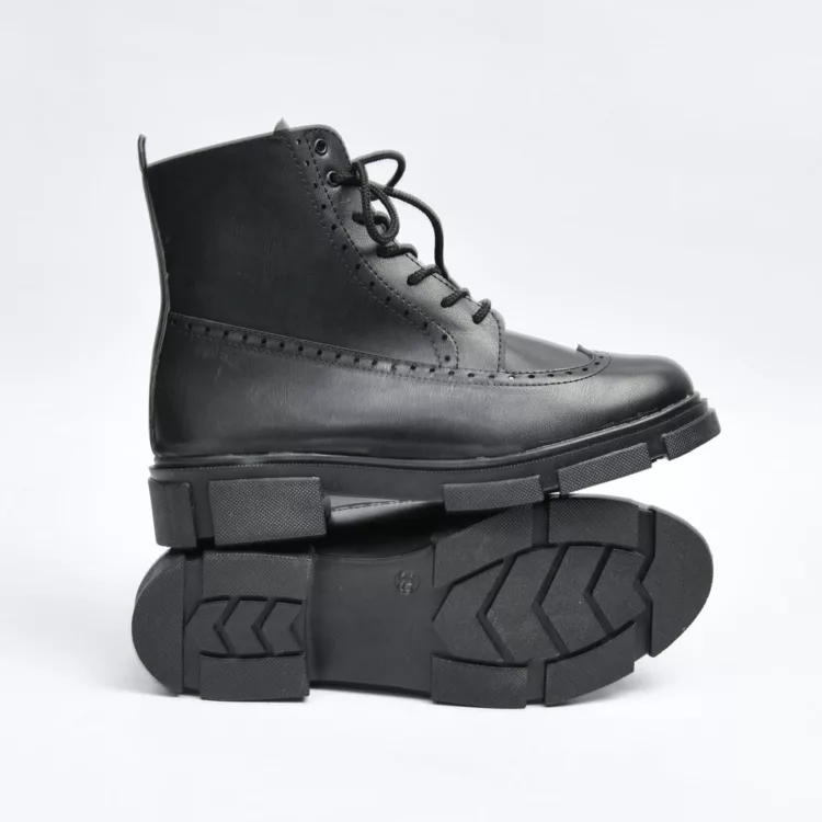 بوت دخترانه مشکی کد 28034