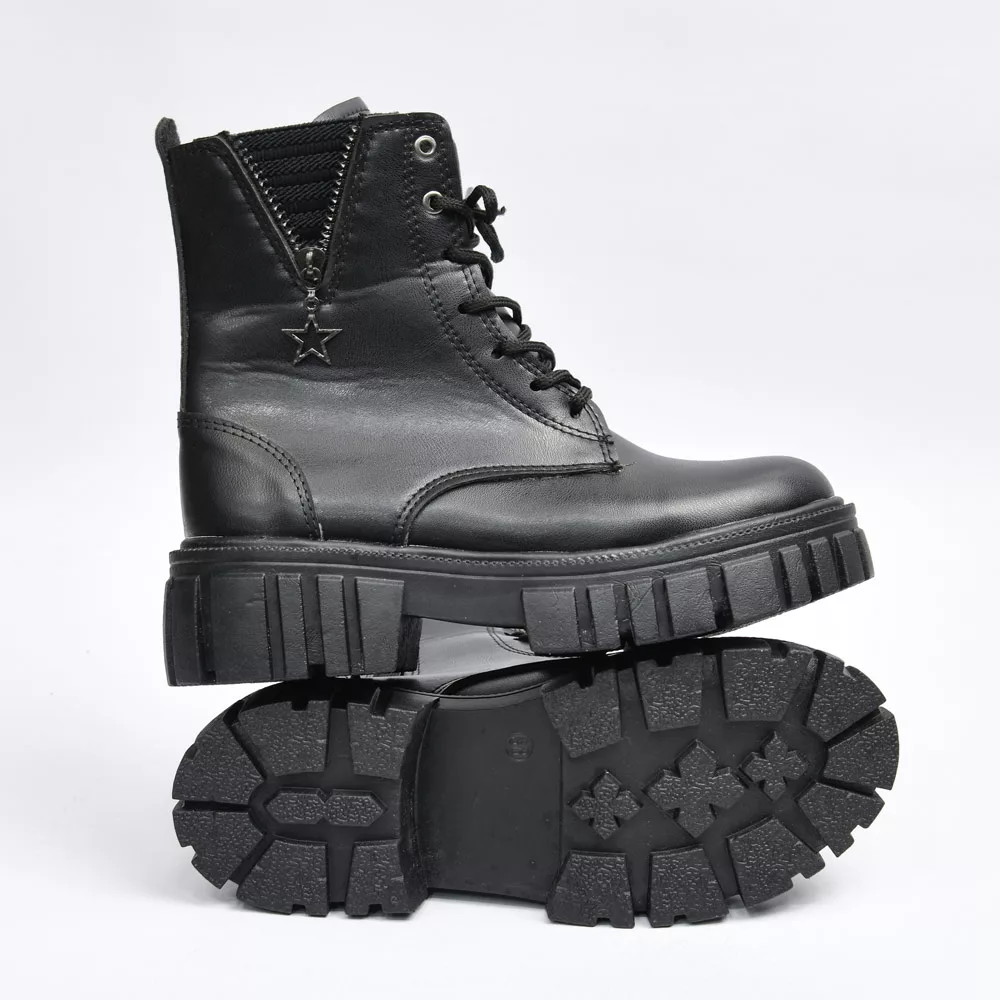 بوت دخترانه مشکی کد 28033