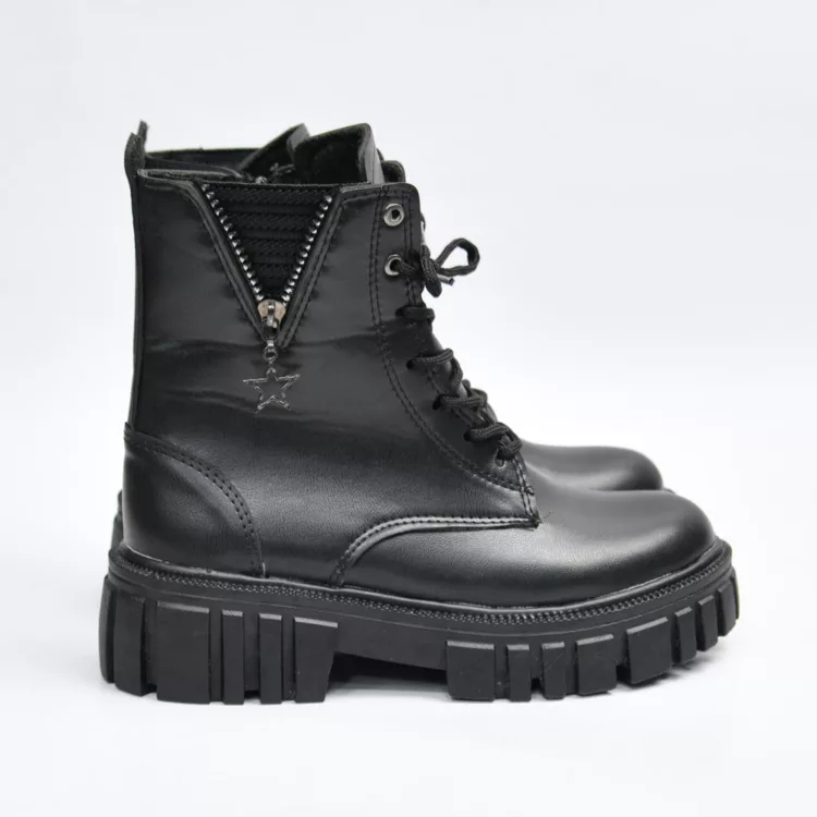 بوت دخترانه مشکی کد 28033