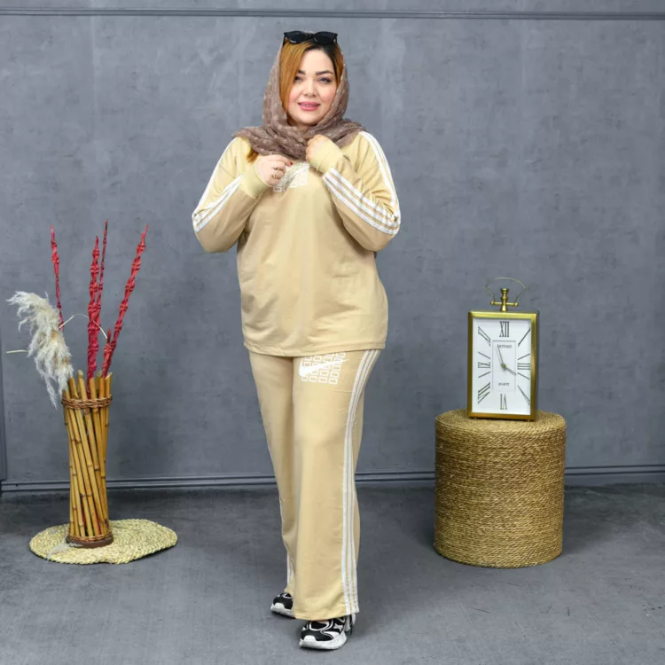 ست تیشرت و شلوار دخترانه نایک کد 27730