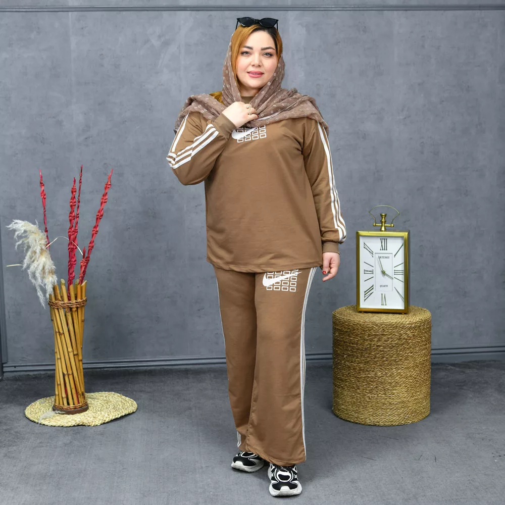 ست تیشرت و شلوار دخترانه نایک کد 27730