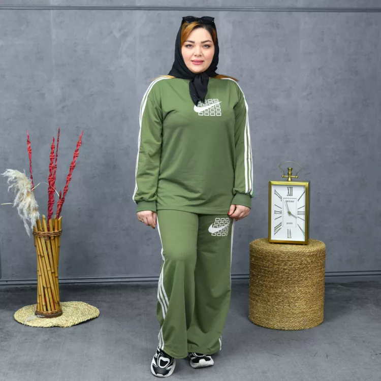 ست تیشرت و شلوار دخترانه نایک کد 27730