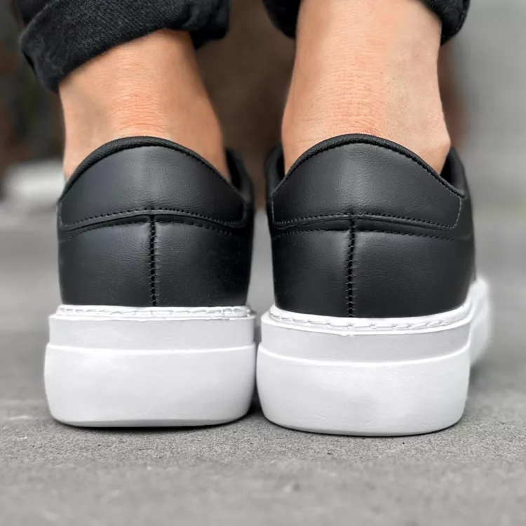 کتانی مردانه برشکا مشکی کد 27922