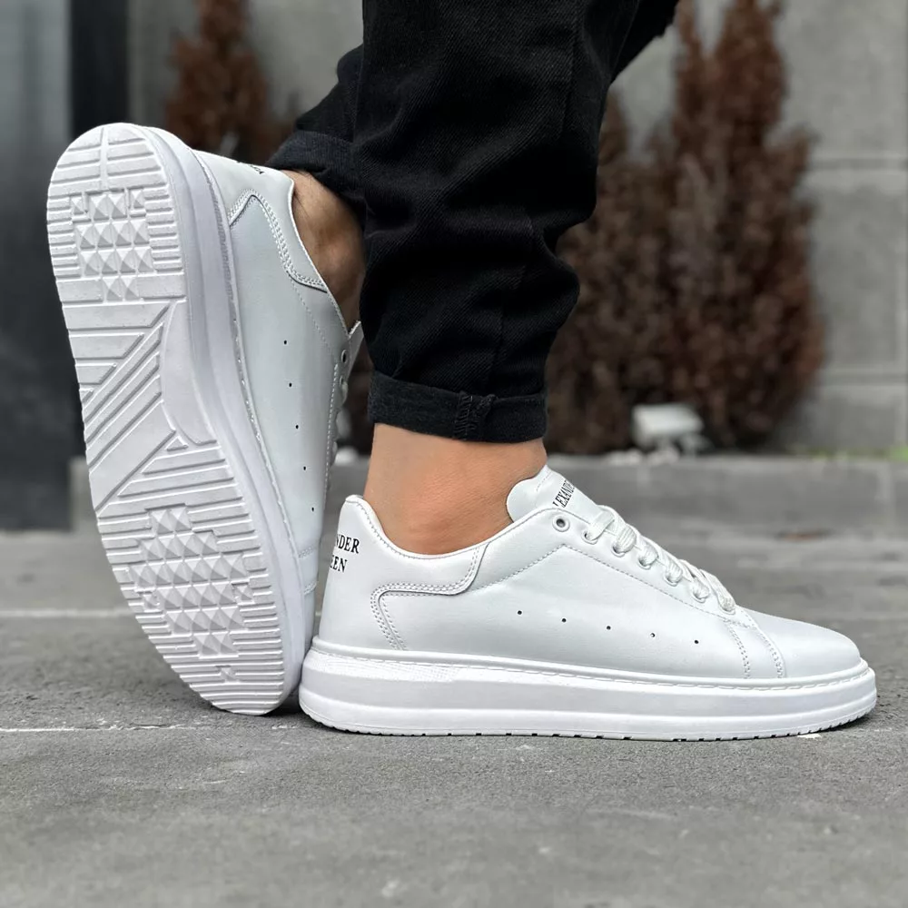 کتانی مردانه مک کویین سفید کد 27930