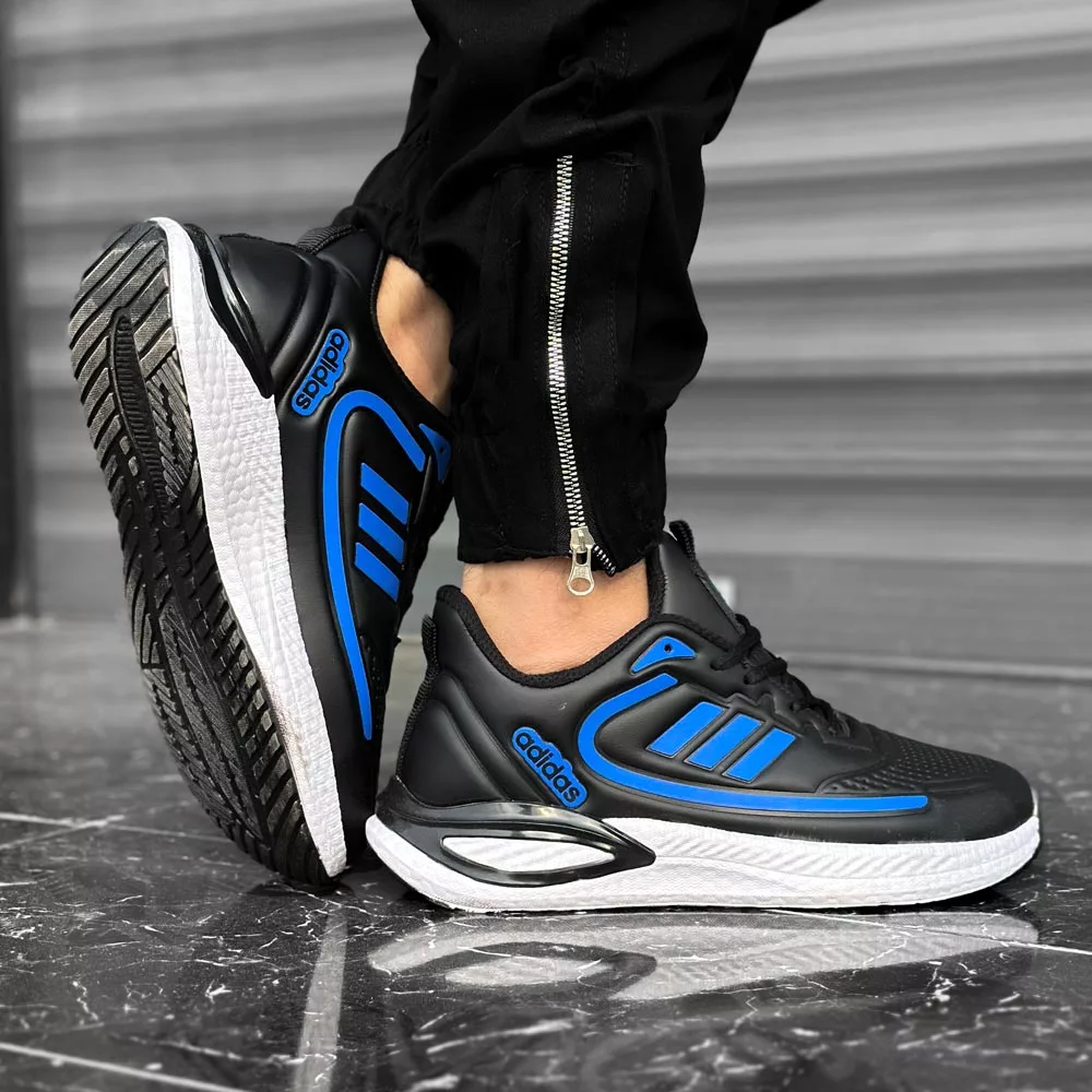 کتانی مردانه آدیداس مشکی کد 28043