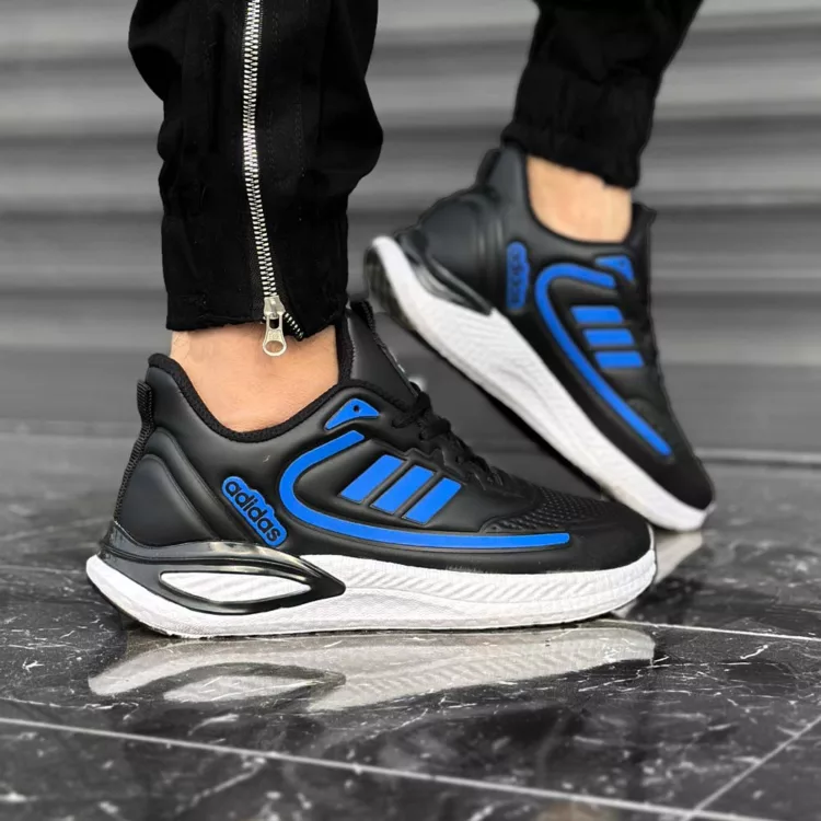 کتانی مردانه آدیداس مشکی کد 28043