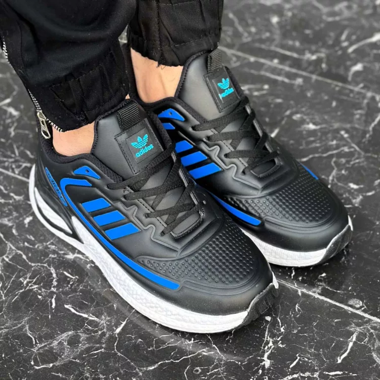 کتانی مردانه آدیداس مشکی کد 28043