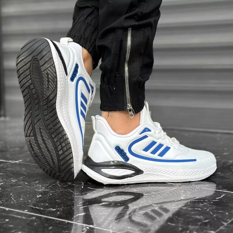 کتانی مردانه آدیداس سفید کد 28044