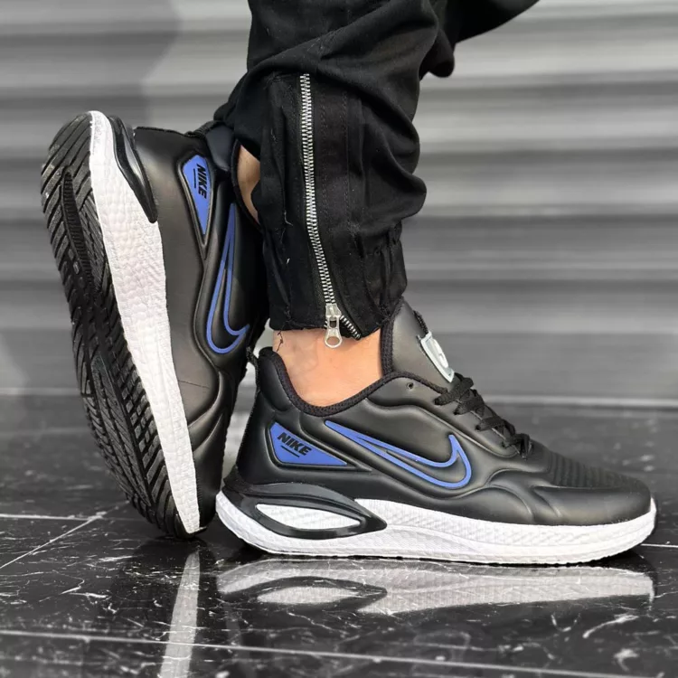 کتانی مردانه نایک مشکی کد 28046