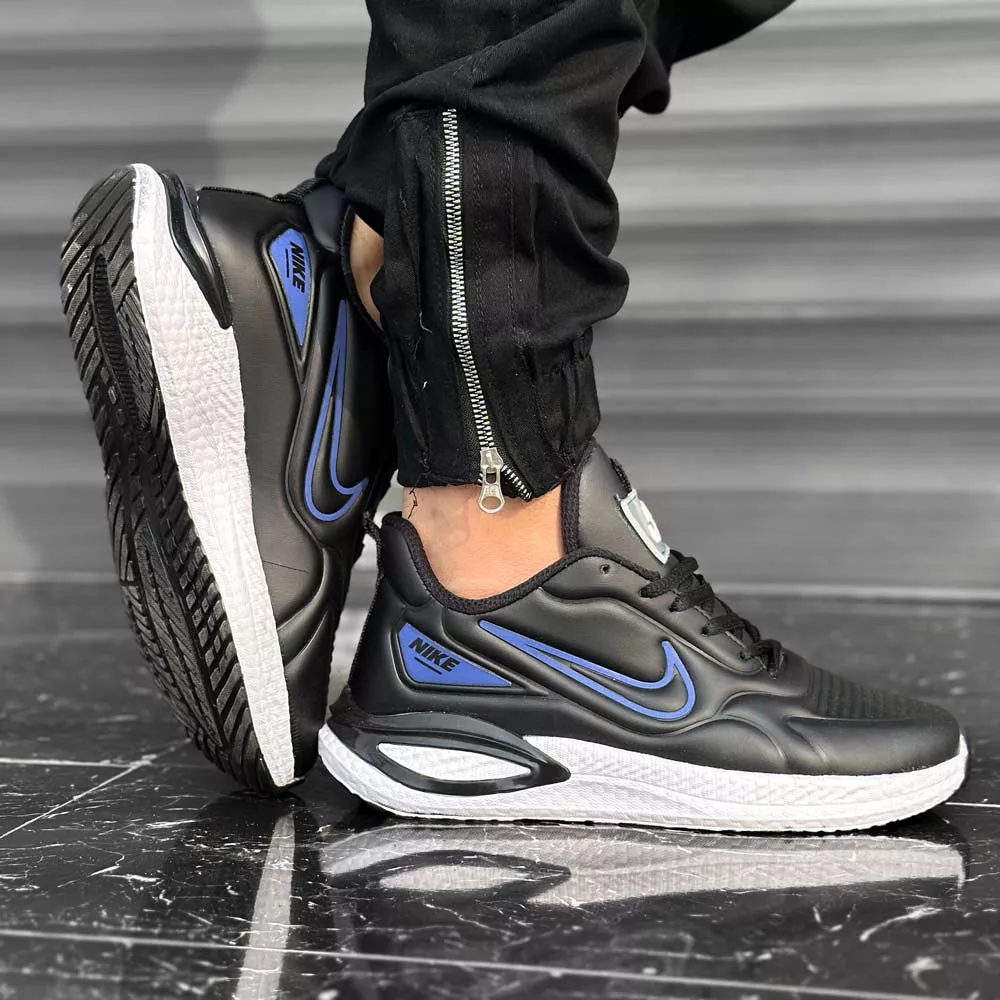 کتانی مردانه نایک مشکی کد 28046