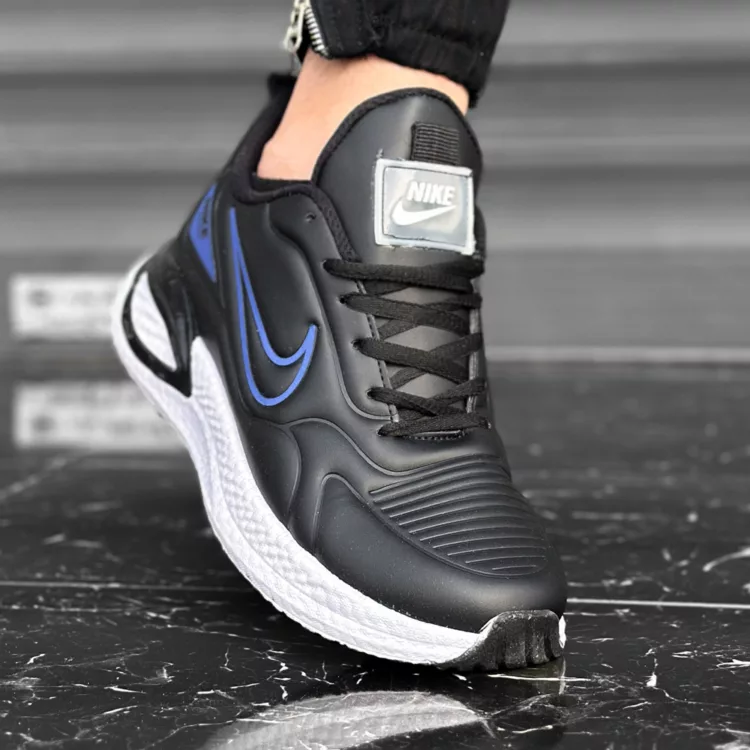 کتانی مردانه نایک مشکی کد 28046