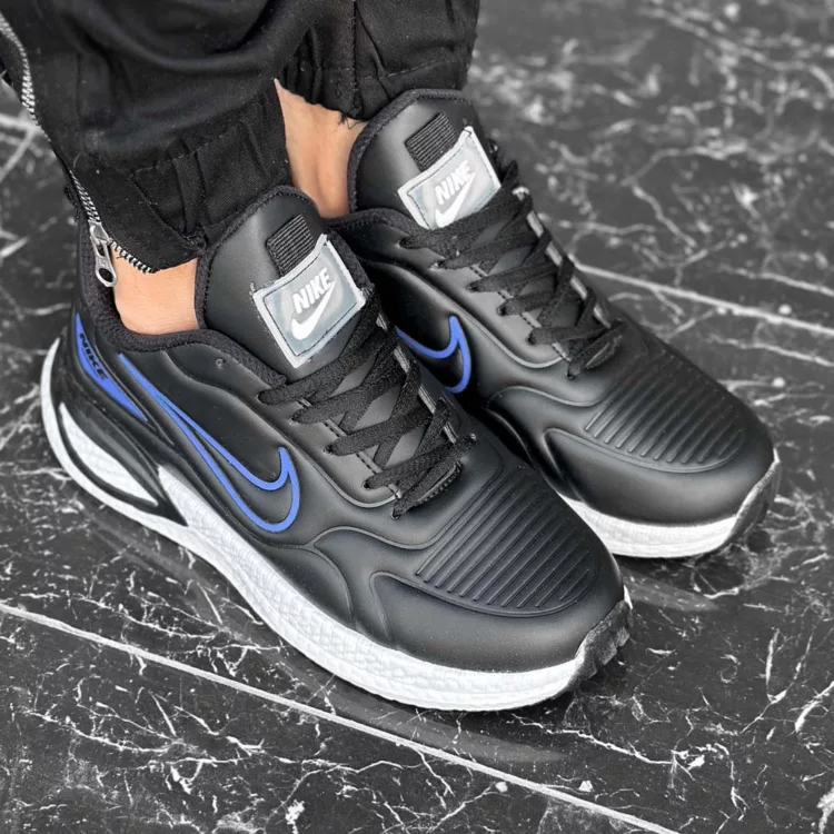 کتانی مردانه نایک مشکی کد 28046