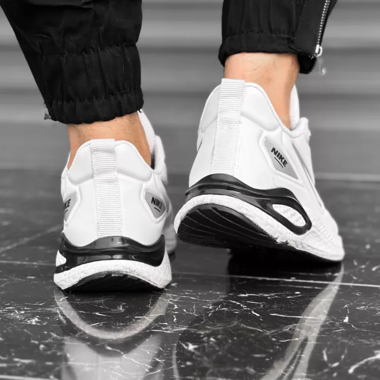 کتانی مردانه نایک سفید کد 28045