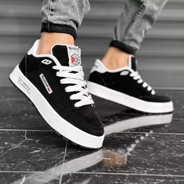 کتانی مردانه ریبوک مشکی کد 28083