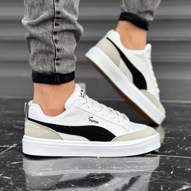 کتانی مردانه پوما سفید کد 28084