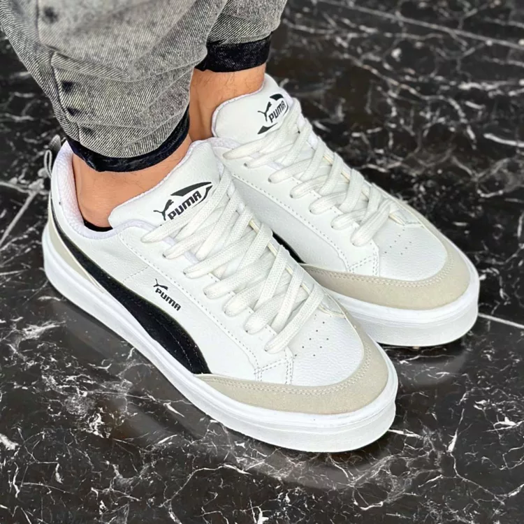 کتانی مردانه پوما سفید کد 28084