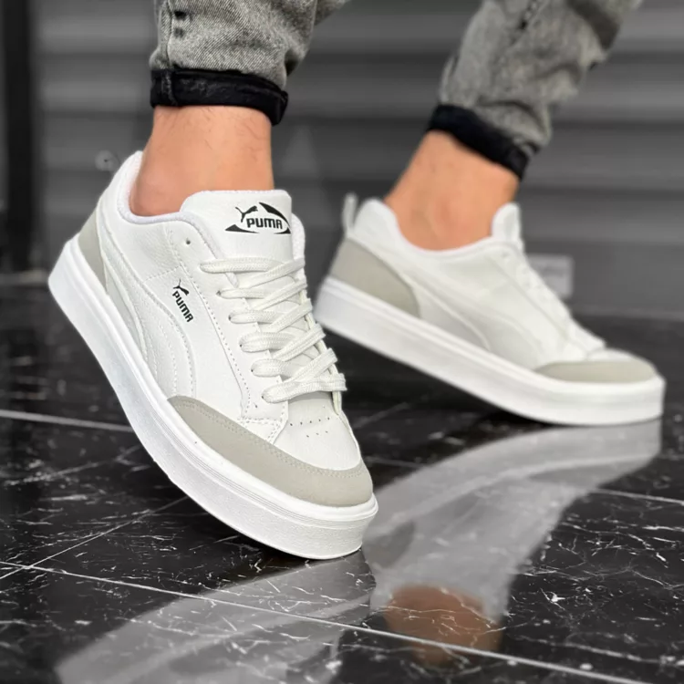 کتانی مردانه پوما سفید کد 28086