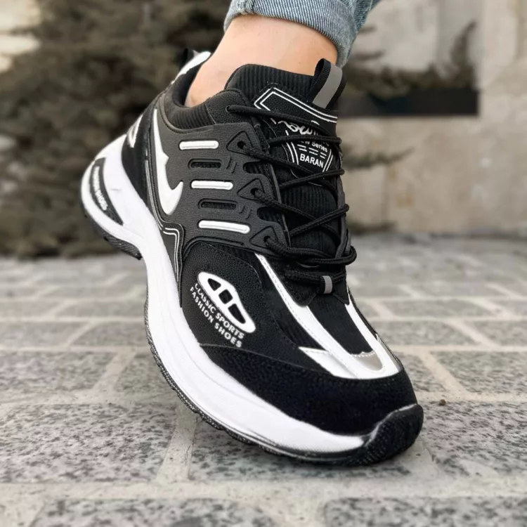 کتانی مردانه نایک فشن مشکی کد 28181