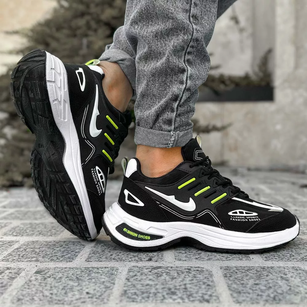 کتانی مردانه نایک فشن مشکی کد 28182