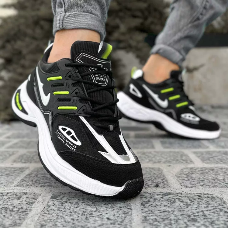 کتانی مردانه نایک فشن مشکی کد 28182