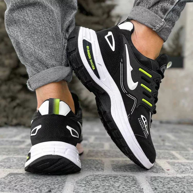 کتانی مردانه نایک فشن مشکی کد 28182