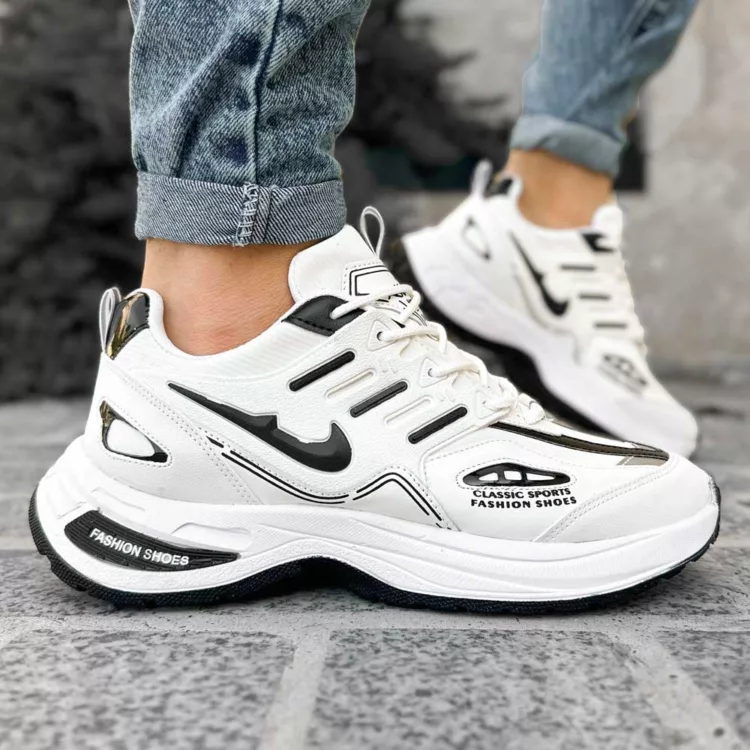 کتانی مردانه نایک فشن سفید کد 28184