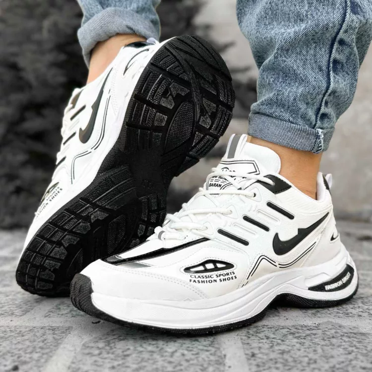 کتانی مردانه نایک فشن سفید کد 28184