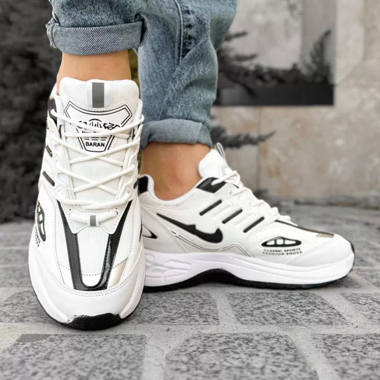 کتانی مردانه نایک فشن سفید کد 28184