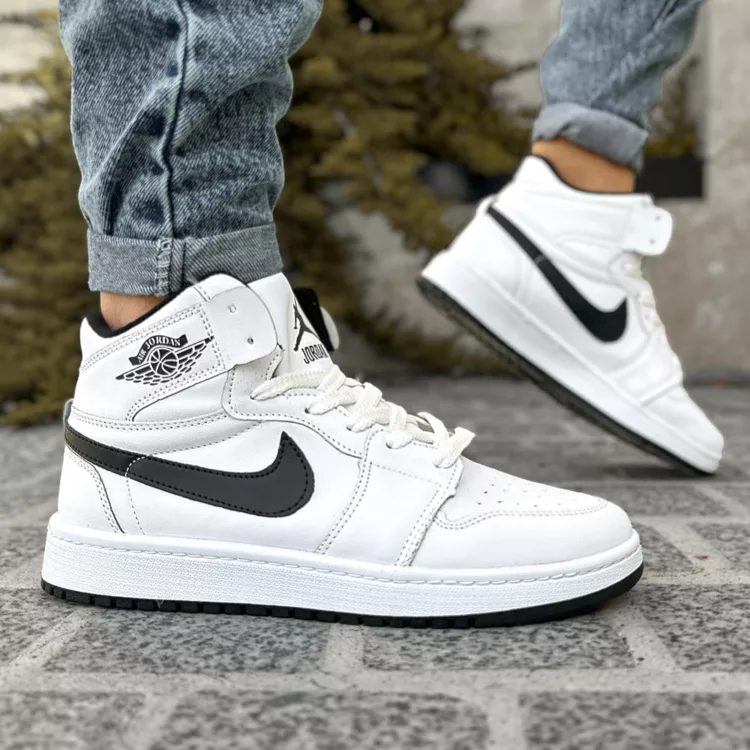 کتانی مردانه ساق دار نایک ایر جردن کد 28119