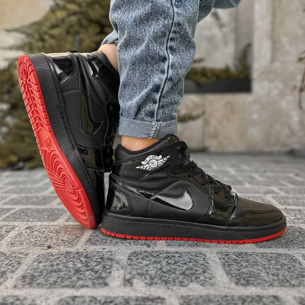 کتانی مردانه ساق دار نایک ایر جردن کد 28122