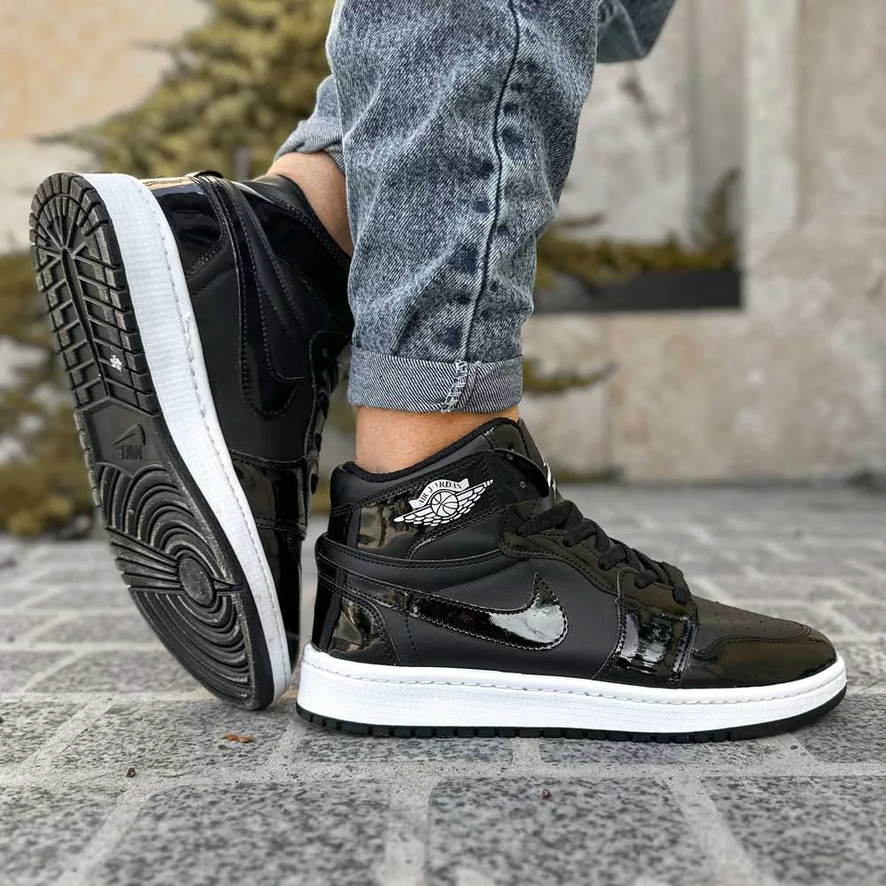 کتانی مردانه ساق دار نایک ایر جردن کد 28121