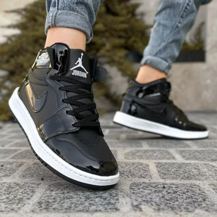 کتانی مردانه ساق دار نایک ایر جردن کد 28121