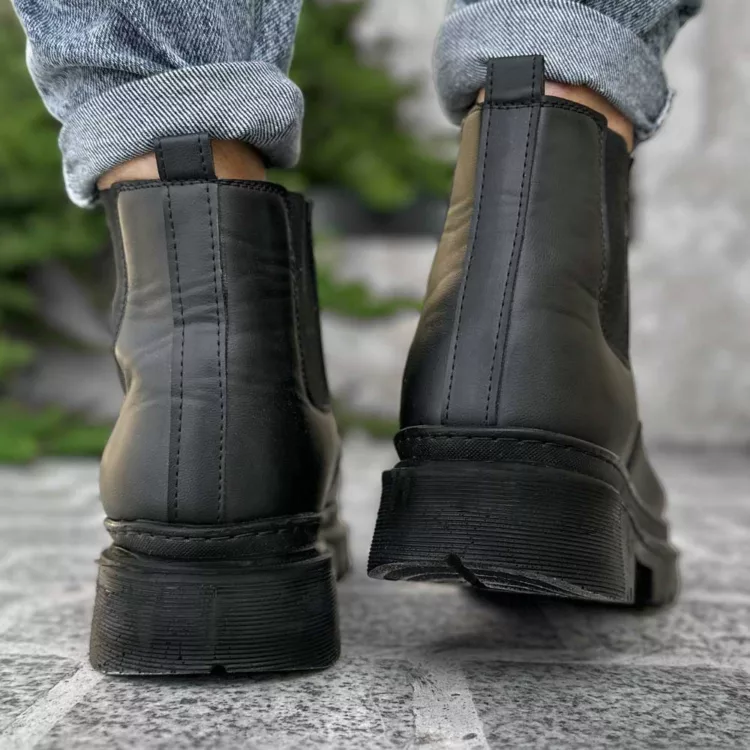 بوت مردانه مشکی کد 28195